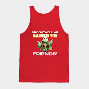 Spooky Halloween with friends Tank Top